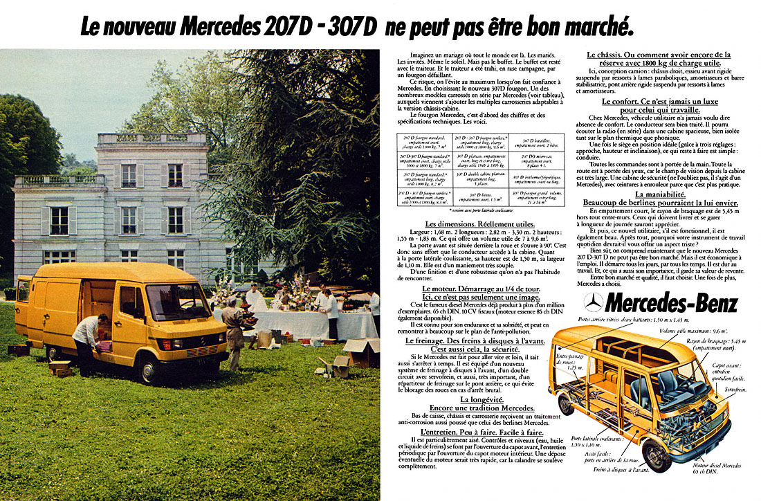 Advert Mercedes 1977