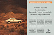 Advert Mercedes 1993