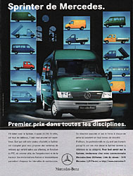 Advert Mercedes 1998