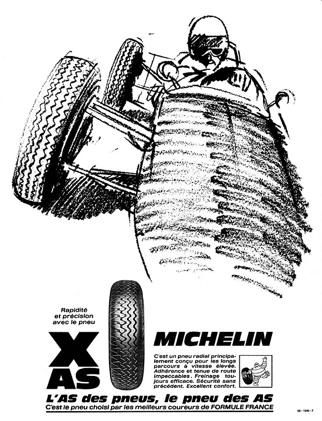 Advert Michelin 1968