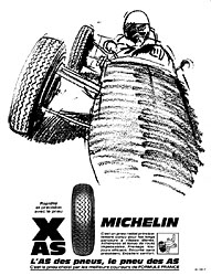 Advert Michelin 1968