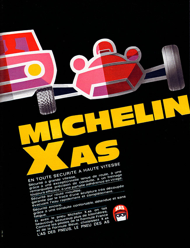 Advert Michelin 1969