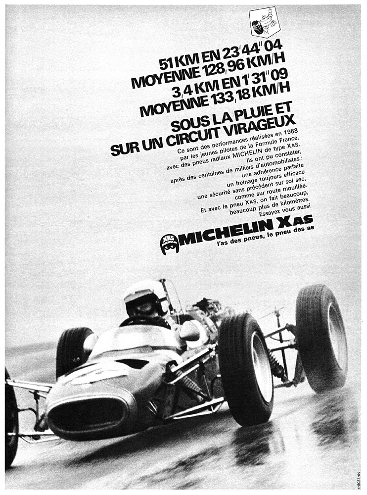 Advert Michelin 1969