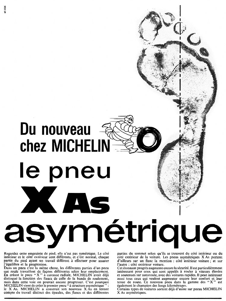 Advert Michelin 1965