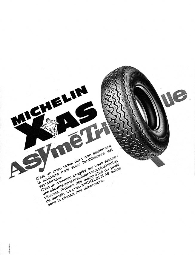 Advert Michelin 1967