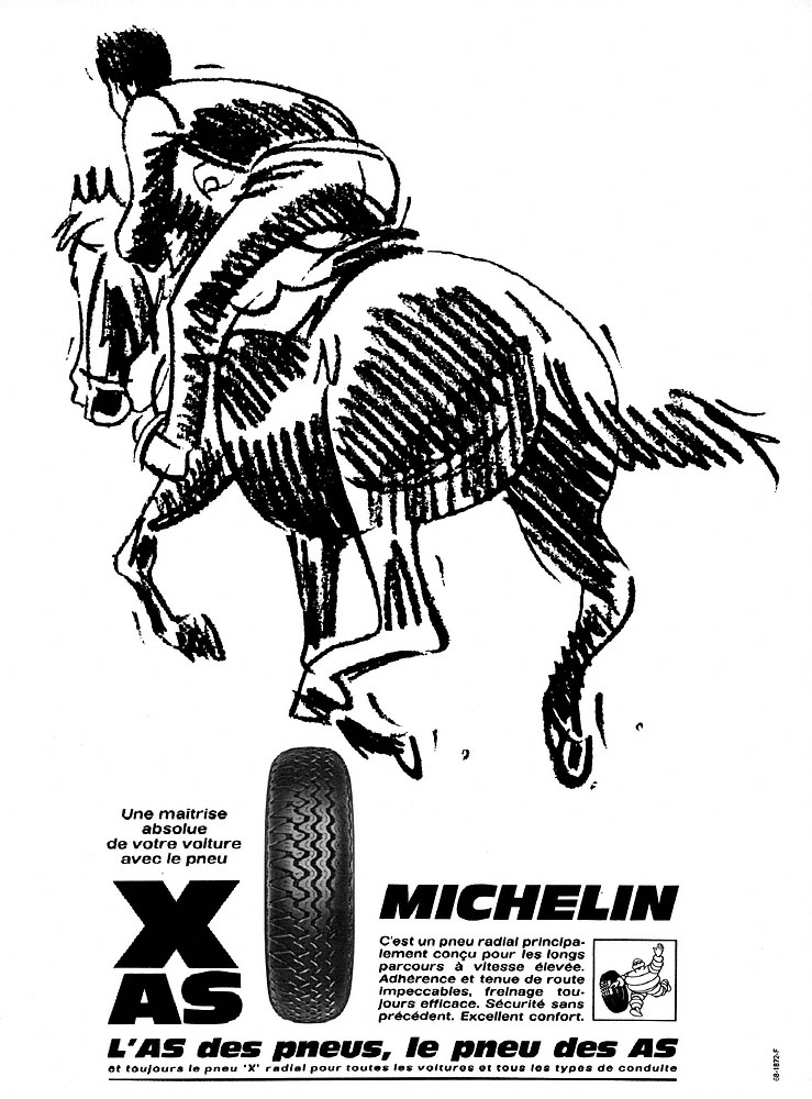 Advert Michelin 1968