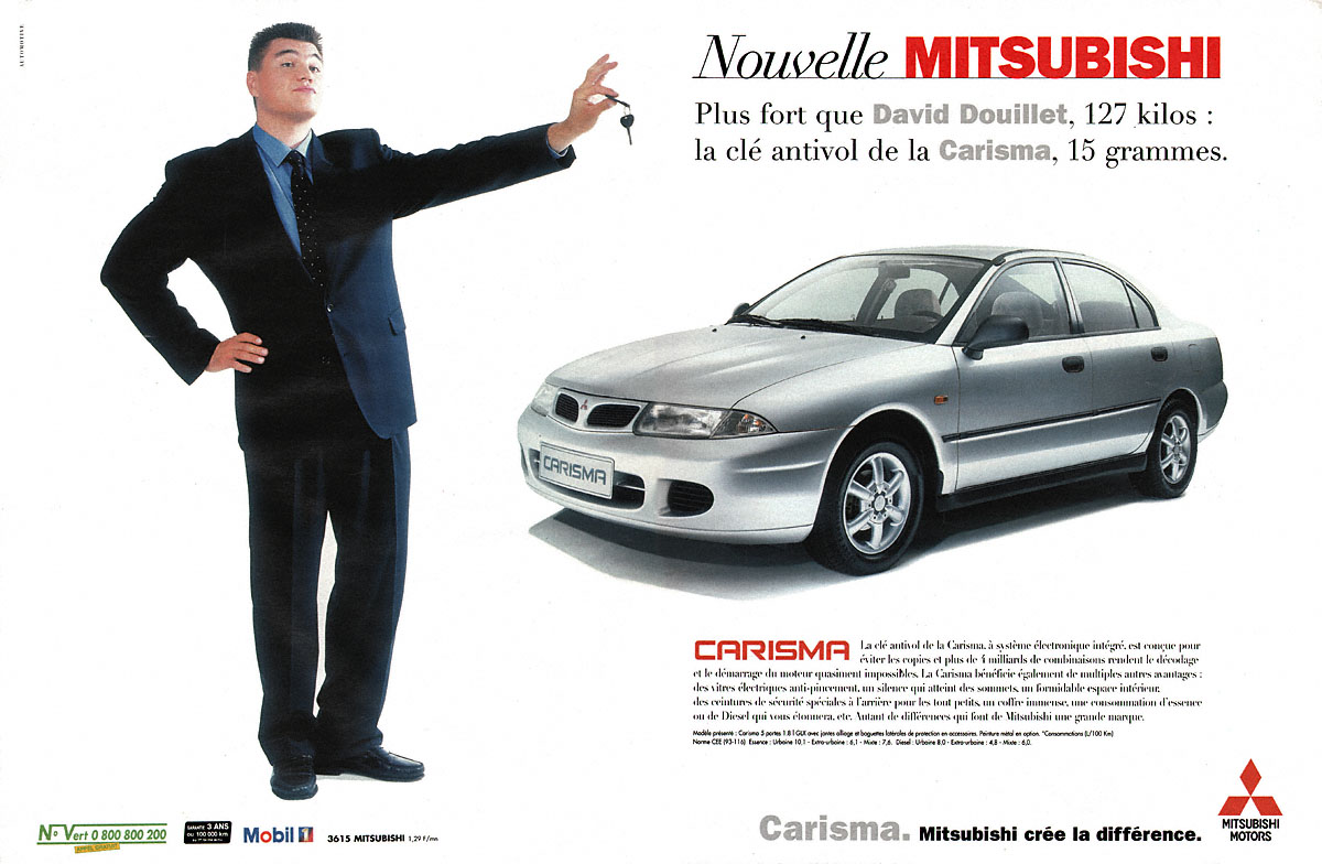 Advert Mitsubishi 1996