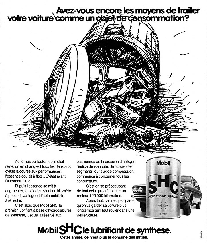 Advert Mobil 1974