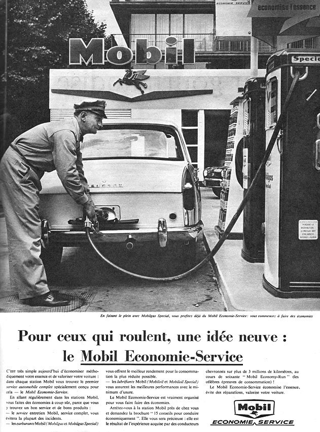 Advert Mobil 1960