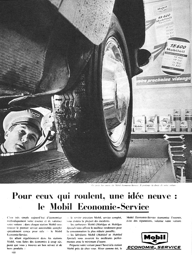 Advert Mobil 1960