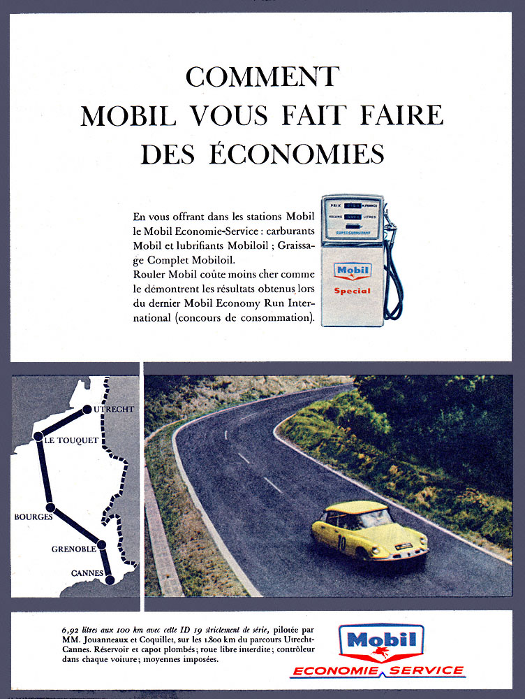 Advert Mobil 1961
