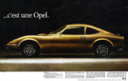 Advert Opel 1968