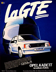 Advert Opel 1983