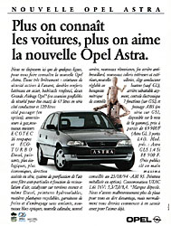 Advert Opel 1994