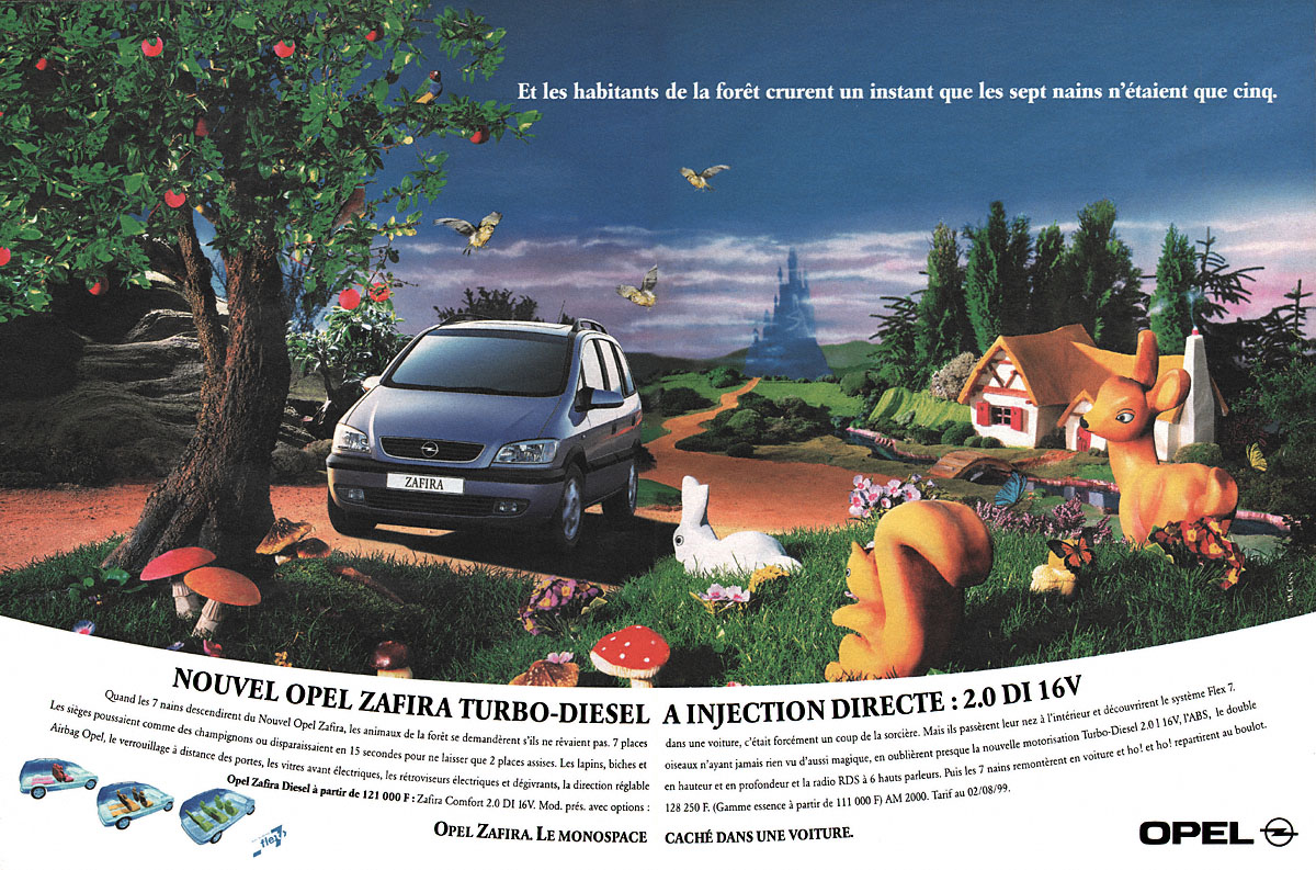Advert Opel 1999