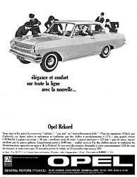 Advert Opel 1963