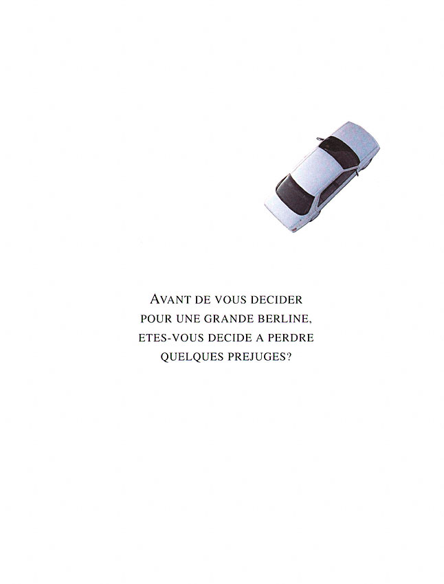 Advert Peugeot 1992