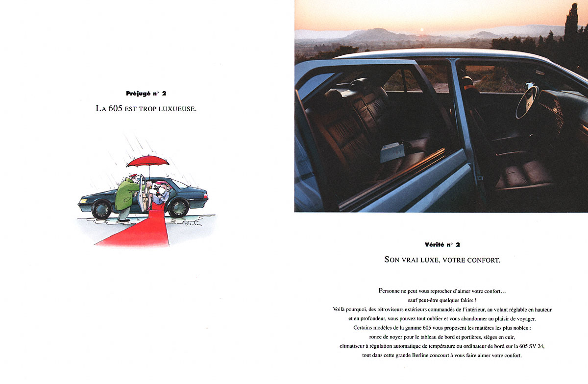 Advert Peugeot 1992