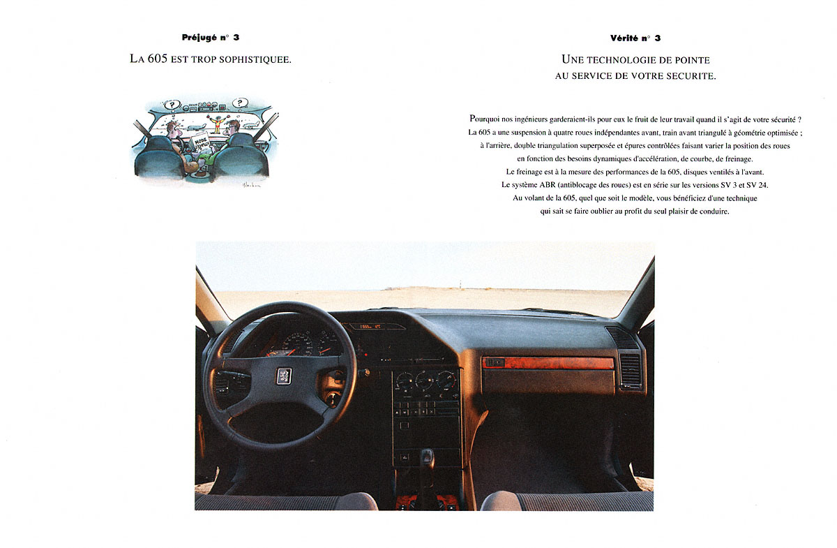 Advert Peugeot 1992