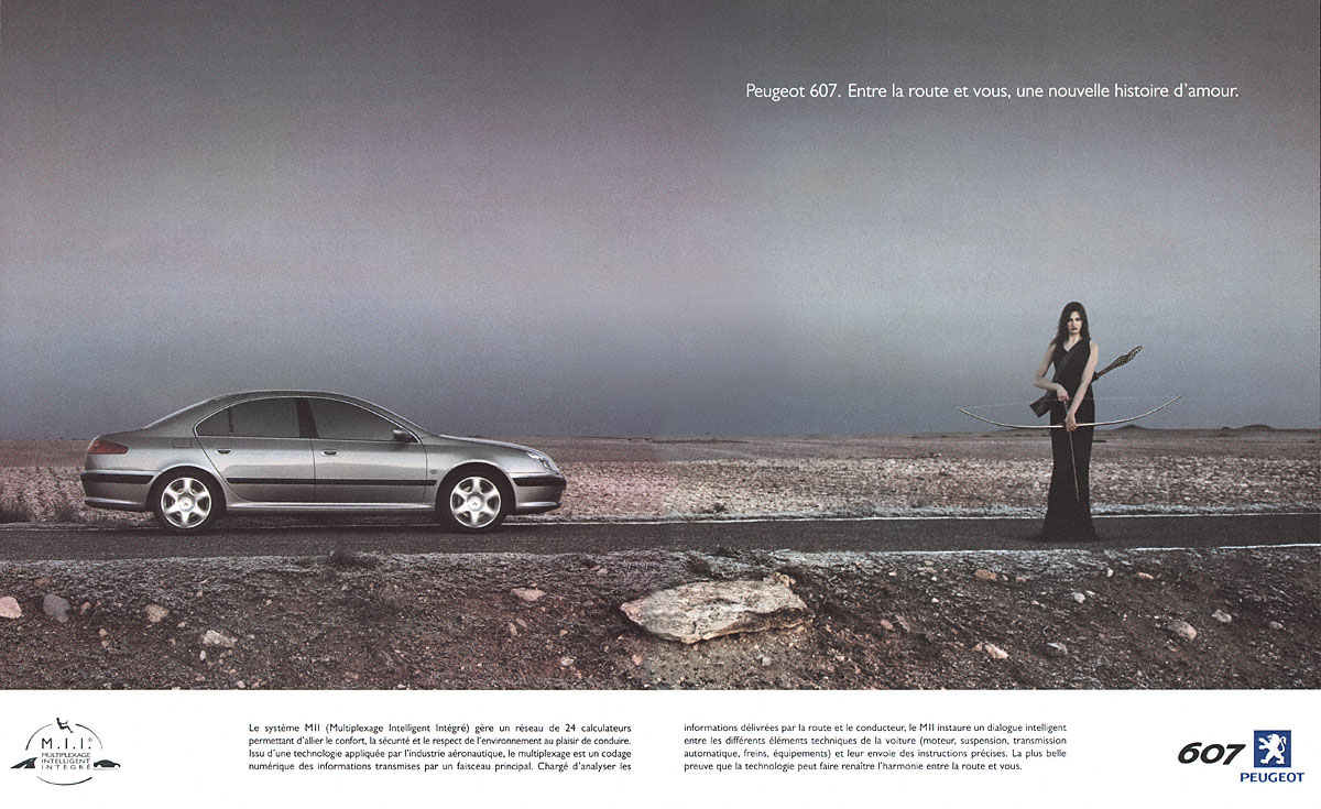 Advert Peugeot 2000