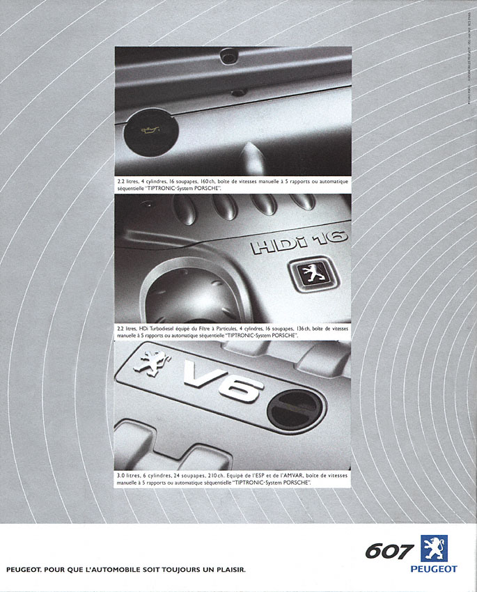 Advert Peugeot 2000
