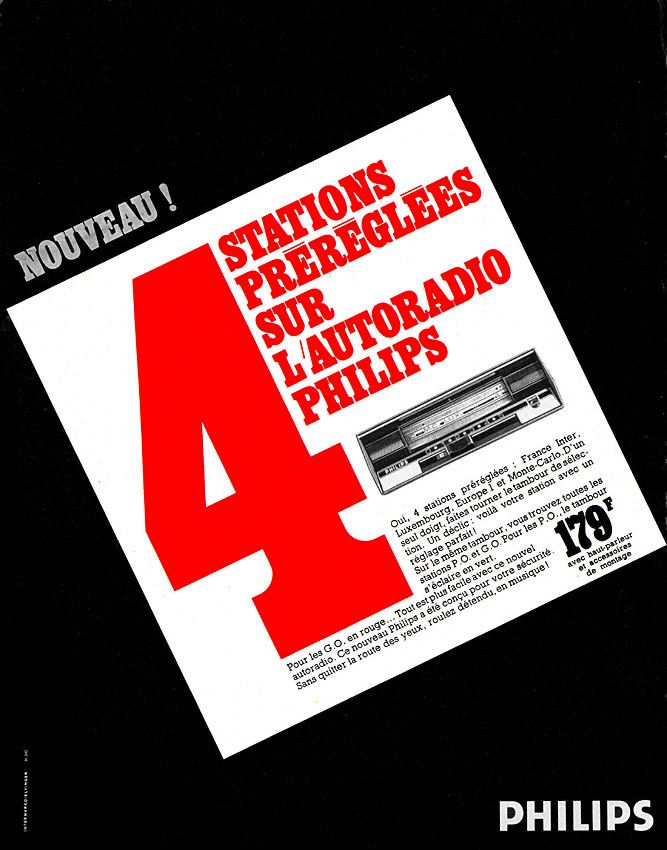 Advert Philips 1969