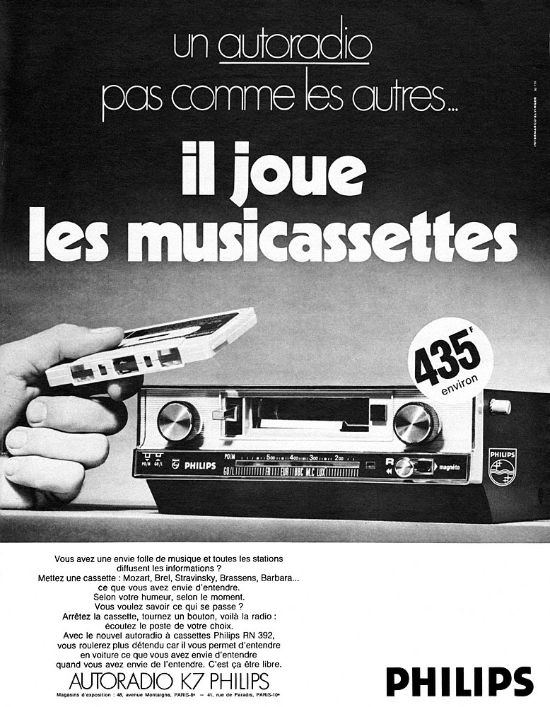 Advert Philips 1969