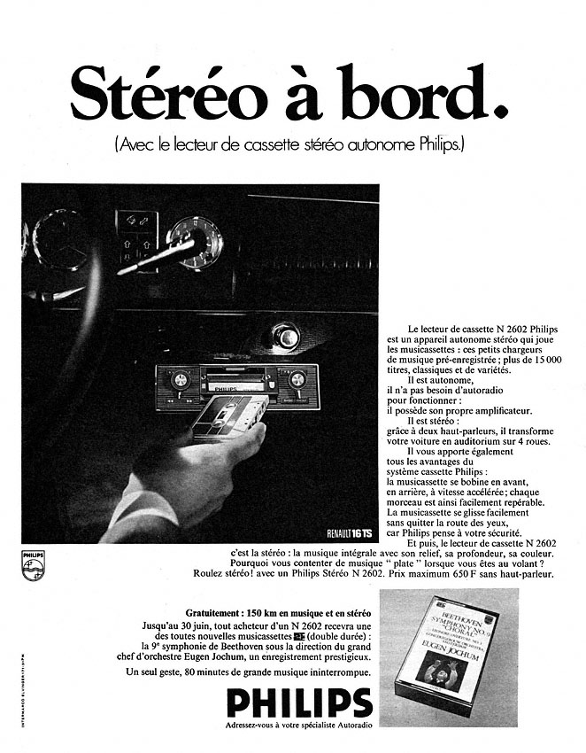 Advert Philips 1970