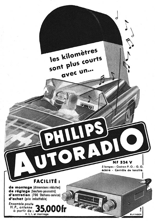 Advert Philips 1953