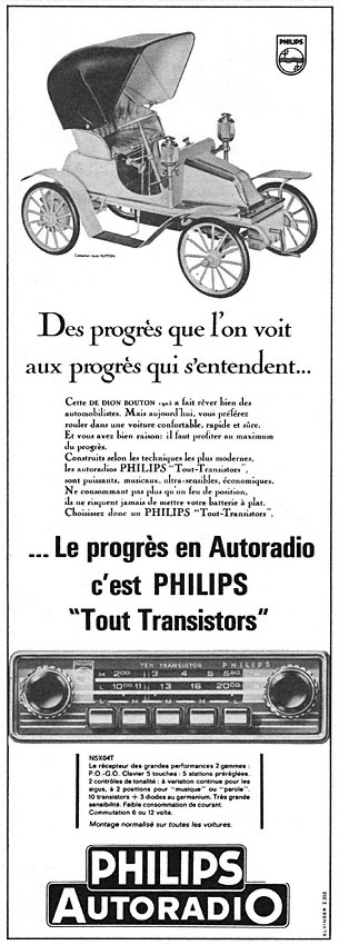 Advert Philips 1962