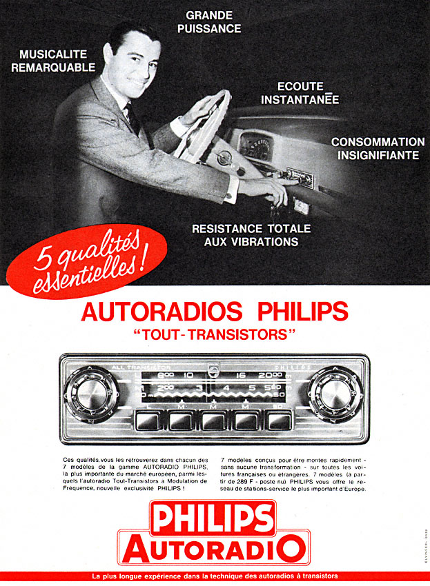 Advert Philips 1963