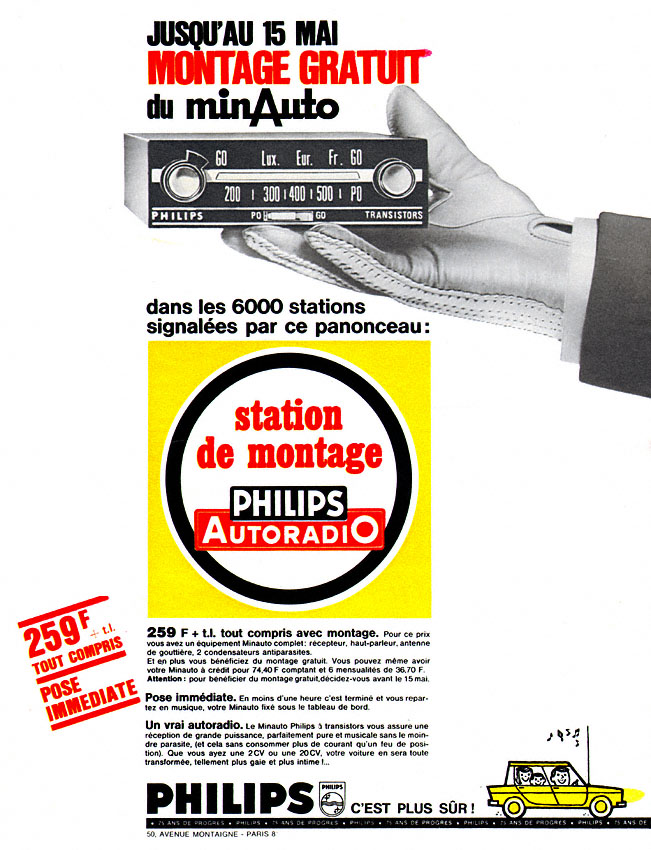 Advert Philips 1966