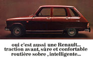 Advert Renault 1968