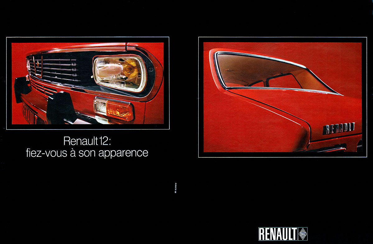 Advert Renault 1969