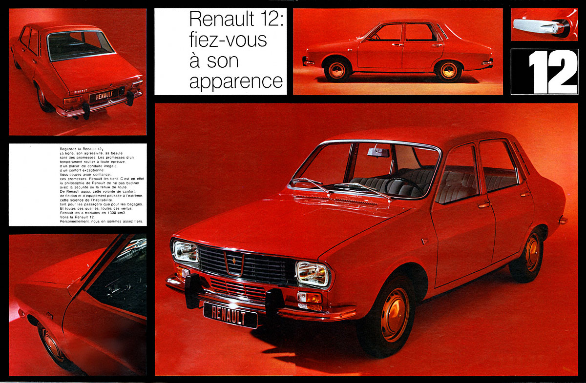 Advert Renault 1969