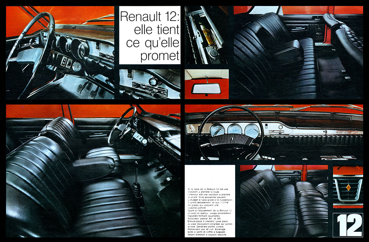 Advert Renault 1969