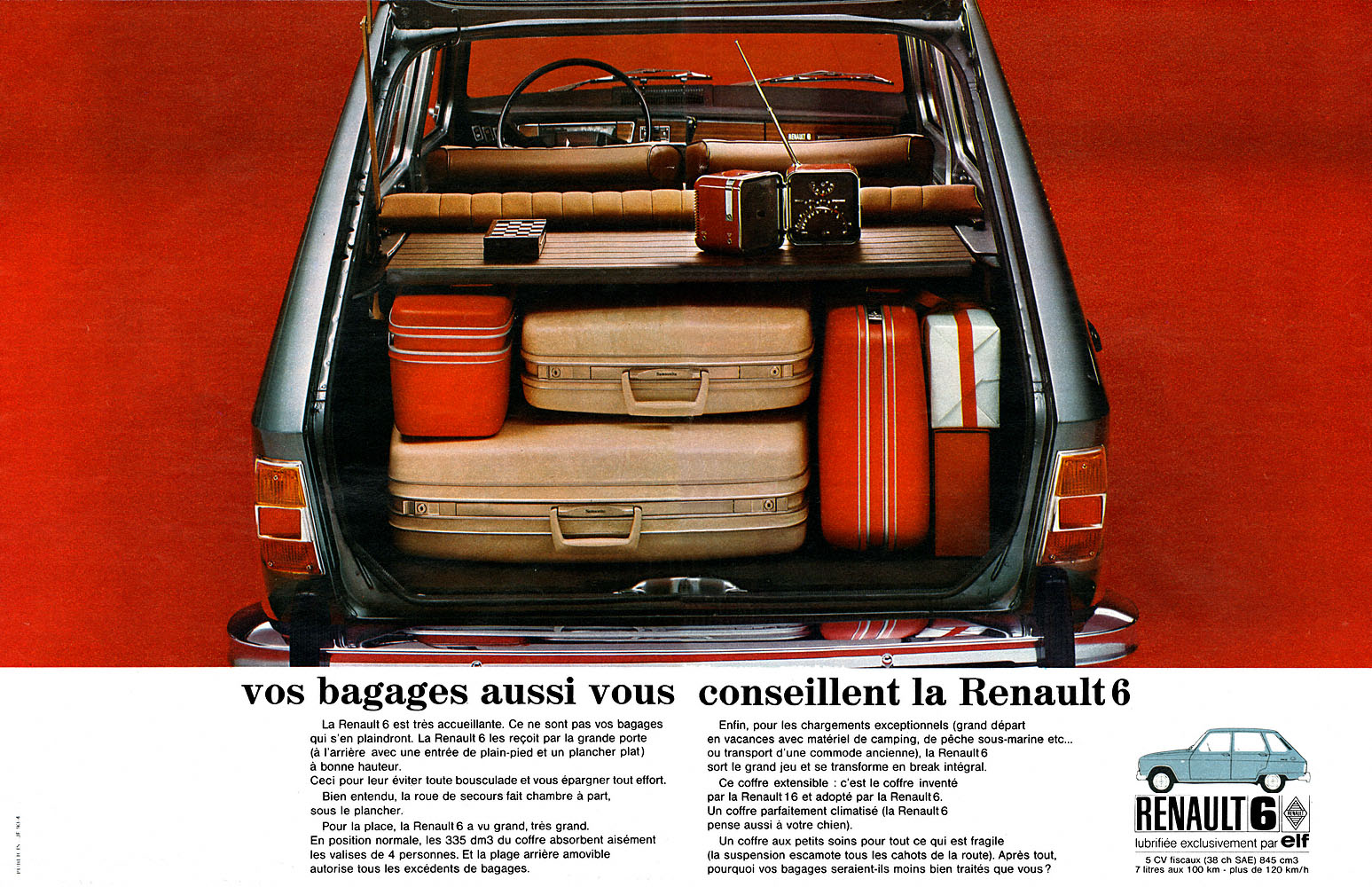 Advert Renault 1970