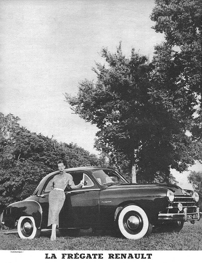 Advert Renault 1951