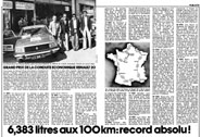 Advert Renault 1977