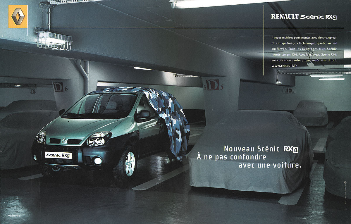 Advert Renault 2000