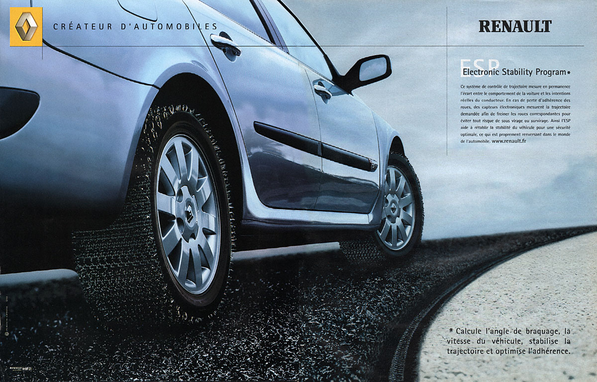 Advert Renault 2000