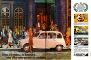 Advert Renault 1965