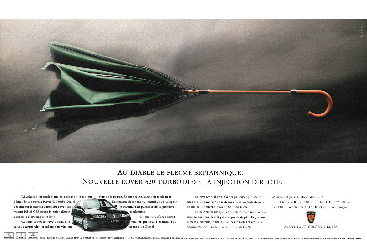 Advert Rover 1995