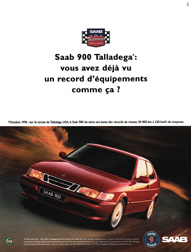 Advert Saab 1997