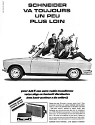 Advert Schneider 1967