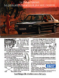 Advert Seat 1987