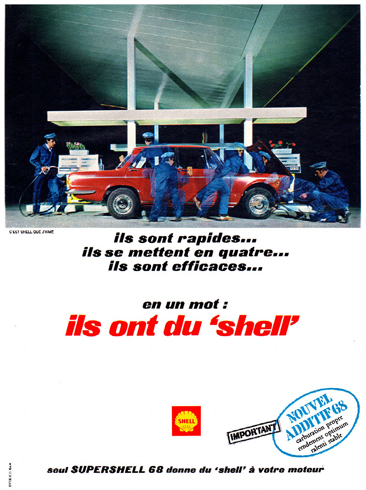 Advert Shell 1968