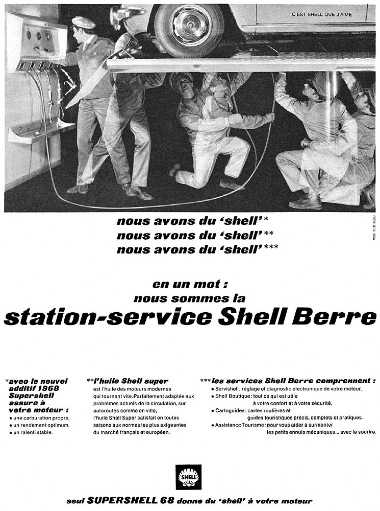 Advert Shell 1968