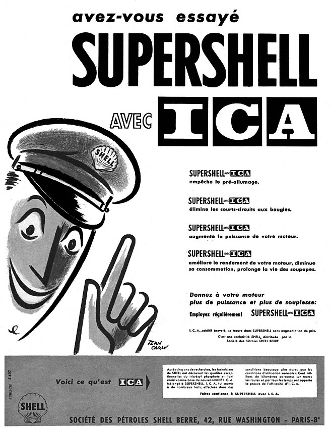 Advert Shell 1954