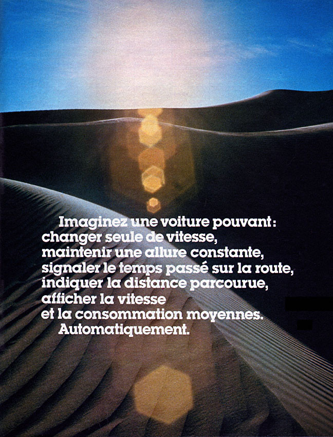 Advert Simca 1978